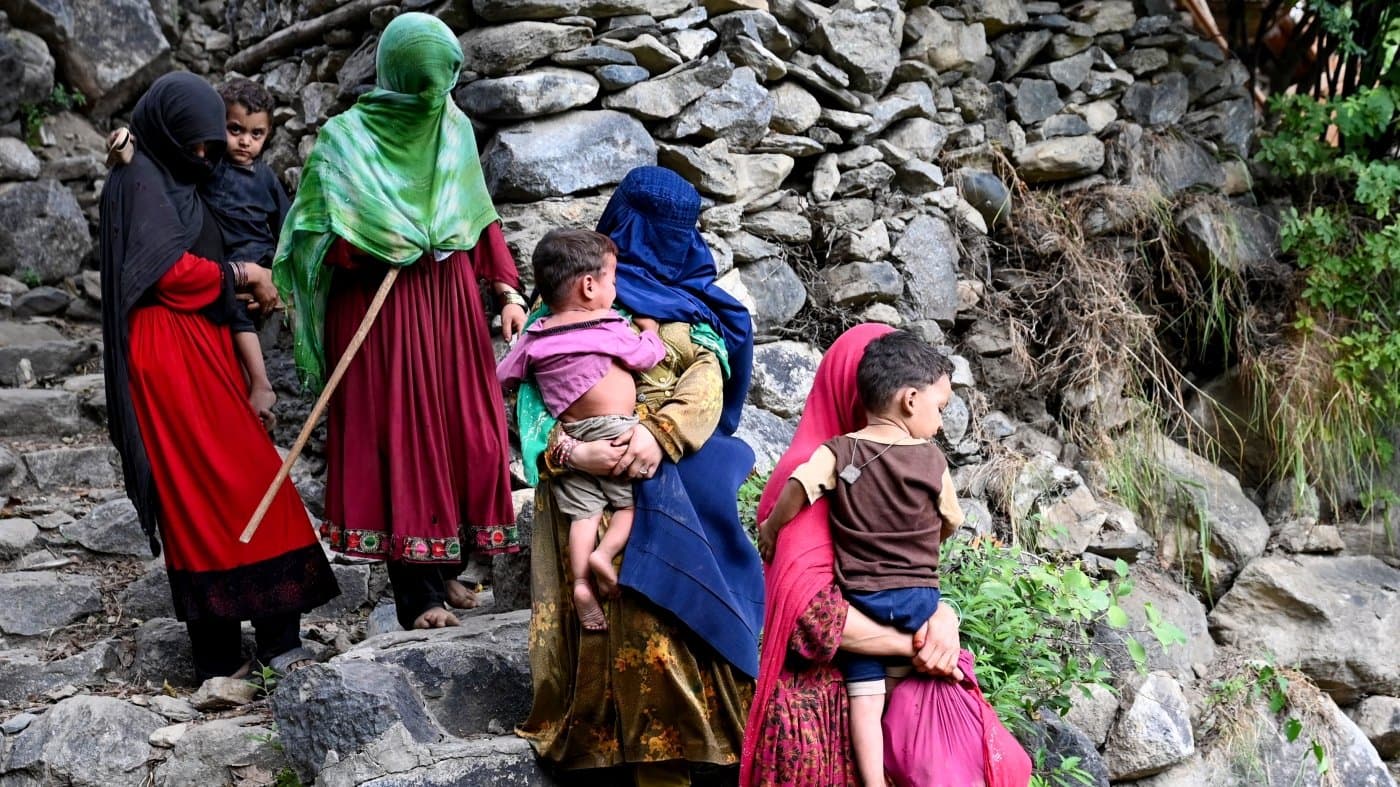 The Taliban prevented female U.N. workers from reaching earthquake-devastated areas in Afghanistan.