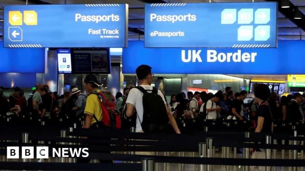 The UK government will require migrants applying for skilled worker, scale-up, or high potential individual visas to demonstrate English language proficiency at a B2 level starting from January 8, 2026.