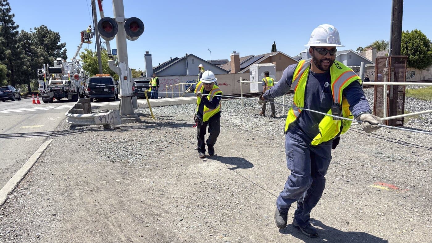 AT&T recorded over 10,400 incidents of copper wire theft nationwide in the past year.