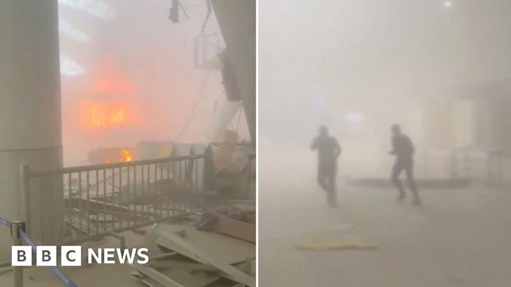 One person was killed in Iranian drone strikes on Kuwait's international airport.