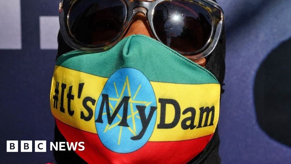 Egypt's average annual share of the Nile's water is 55.5 billion cubic meters.